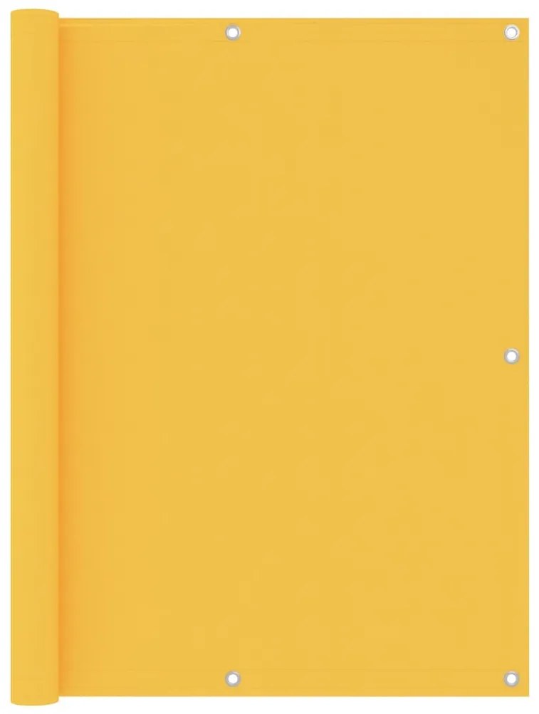 Tela de varanda 120x500 cm tecido Oxford amarelo