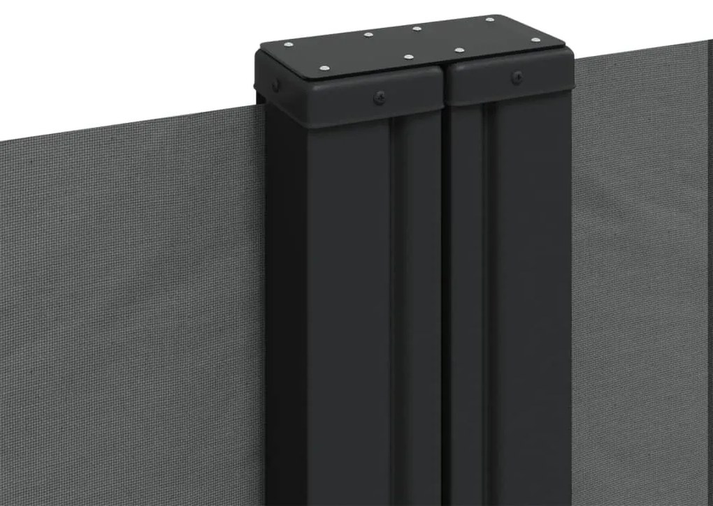 Toldo lateral retrátil 180x600 cm antracite