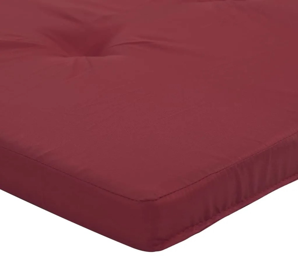Almofadões p/ cadeira terraço 2pcs tecido oxford vermelho tinto