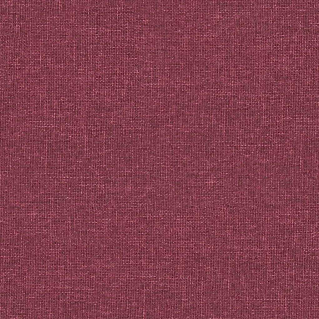 Poltrona reclinável tecido vermelho tinto