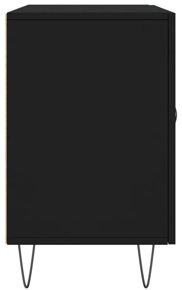 Aparador 100x36x60 cm derivados de madeira preto