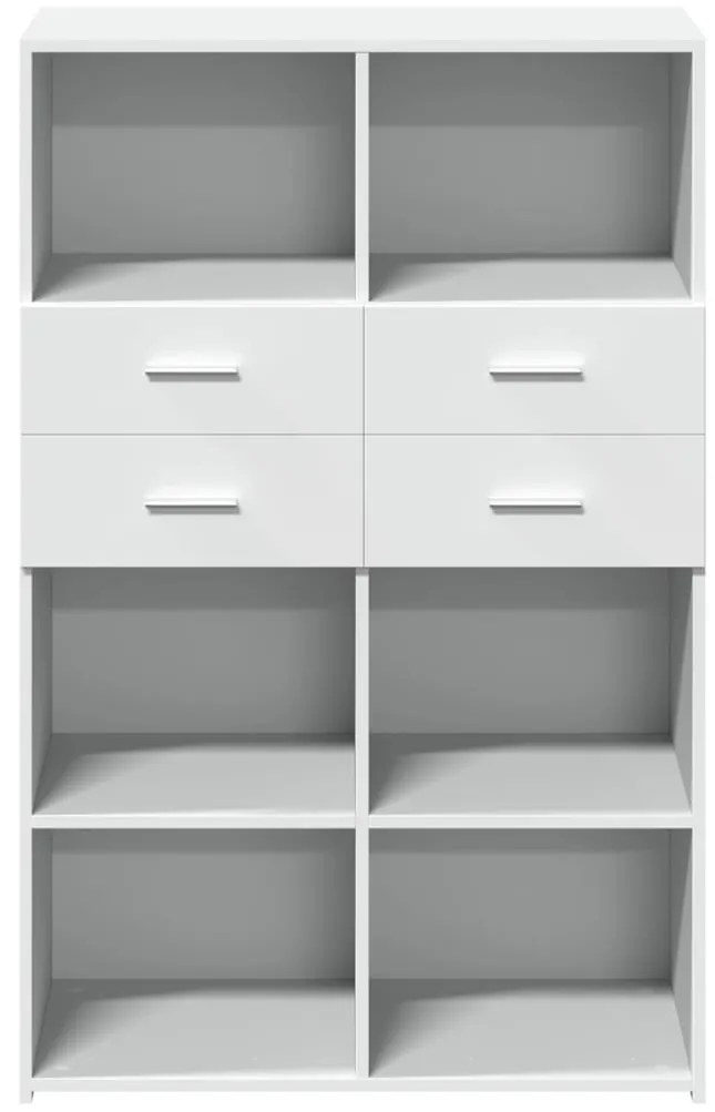 Armário alto 80x42,5x124 cm derivados de madeira branco