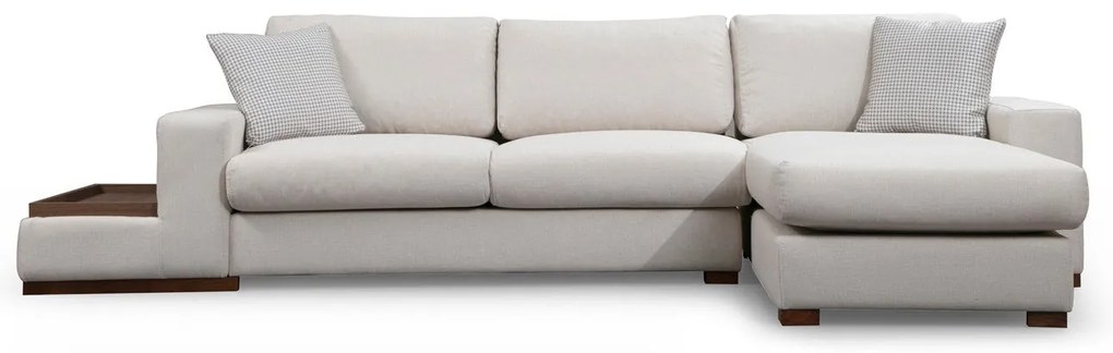 Sofá de Canto Loop - Branco - 312 cm x 194 cm
