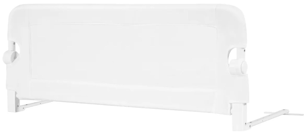 Barra segurança dobrável de esponja 105 x 40 x 42 cm para crianças para cama queen e king size cama de casal de solteiro branca