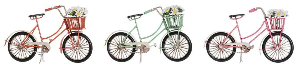 Veículo DKD Home Decor Bicicleta Vintage (3 pcs) (22 x 9 x 13.5 cm)
