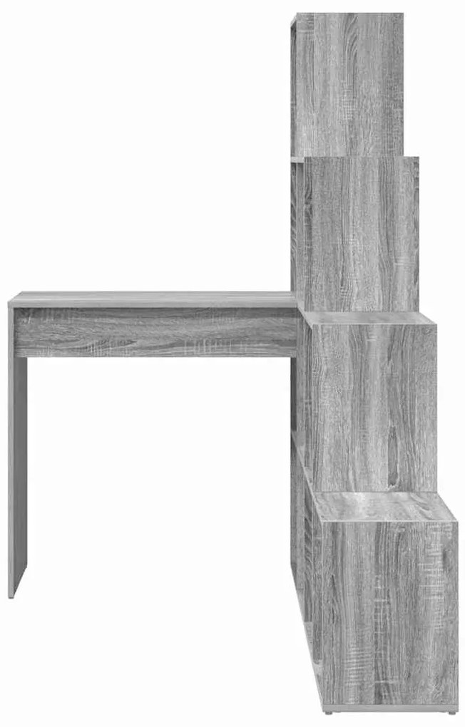 Secretária de canto Sonoma cinzento 101,5 x 149,5 x 149,5 cm