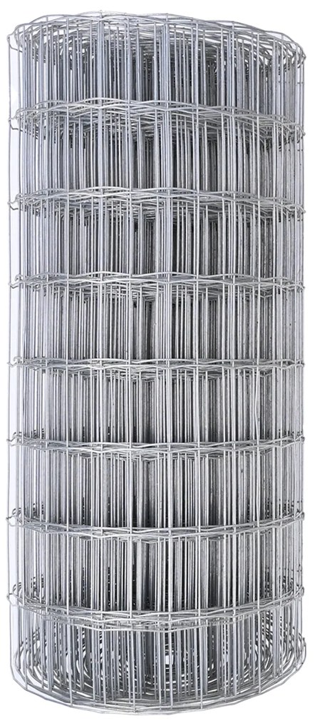 Cerca Euro 0.6x50 m Aço Galvanizado