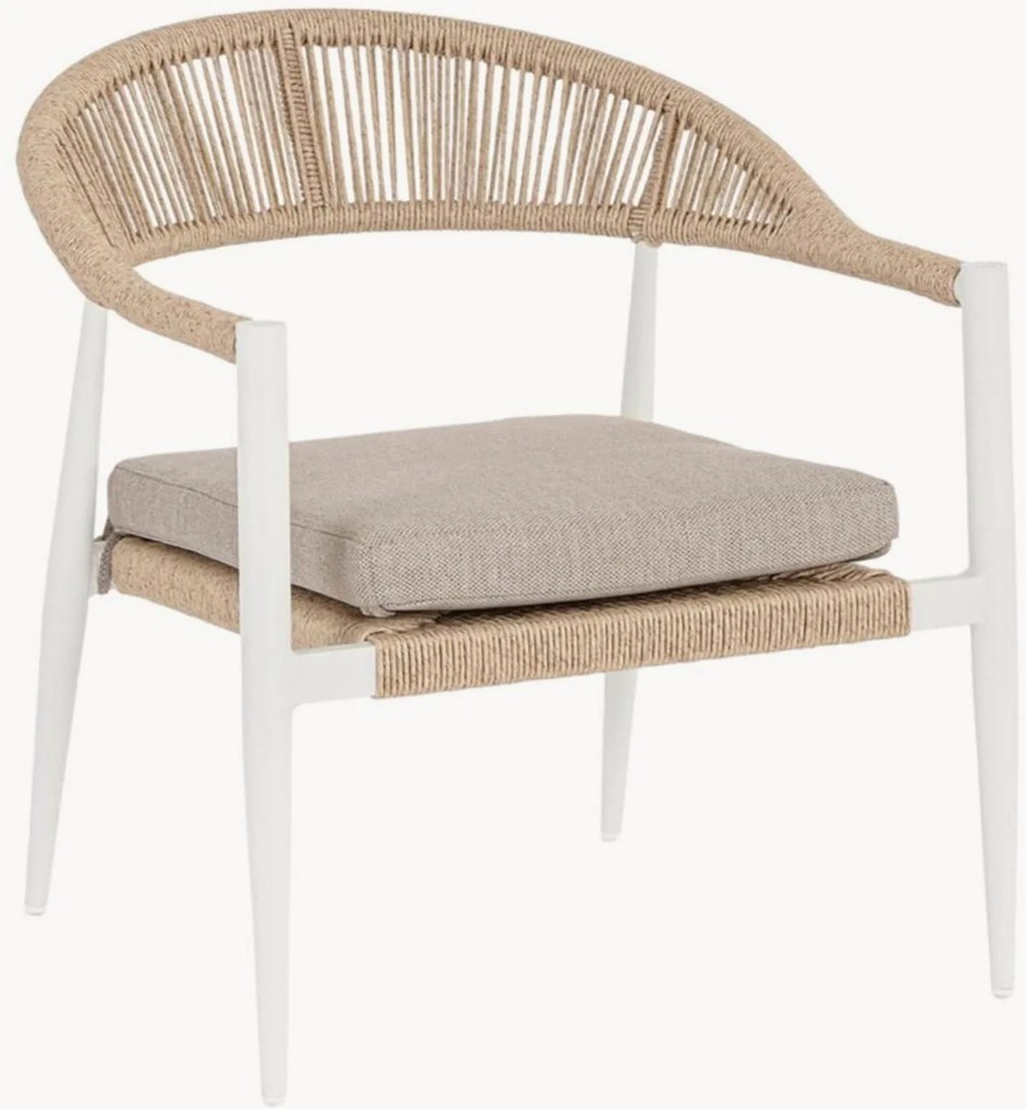 Cadeiras de jantar para jardim com apoio de braços Jandia, conjunto de 2