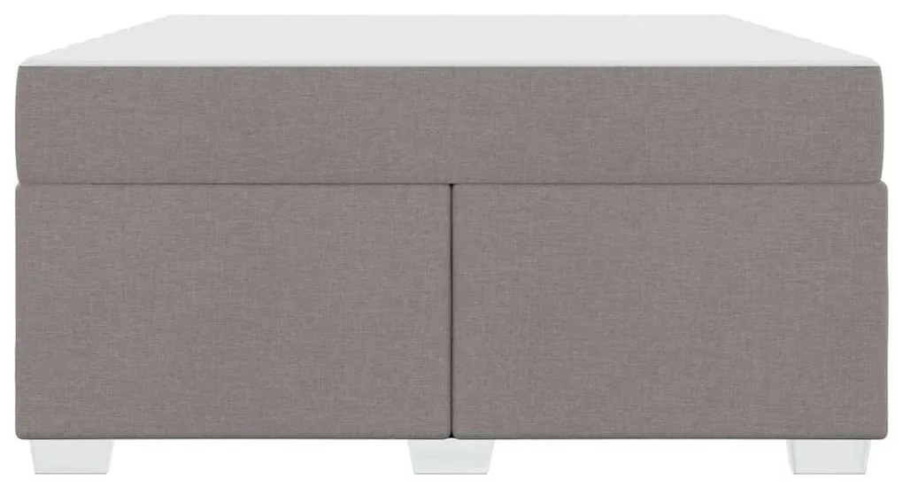 Estrutura da Cama Cinzento-acastanhado 160 x 200 cm tecido