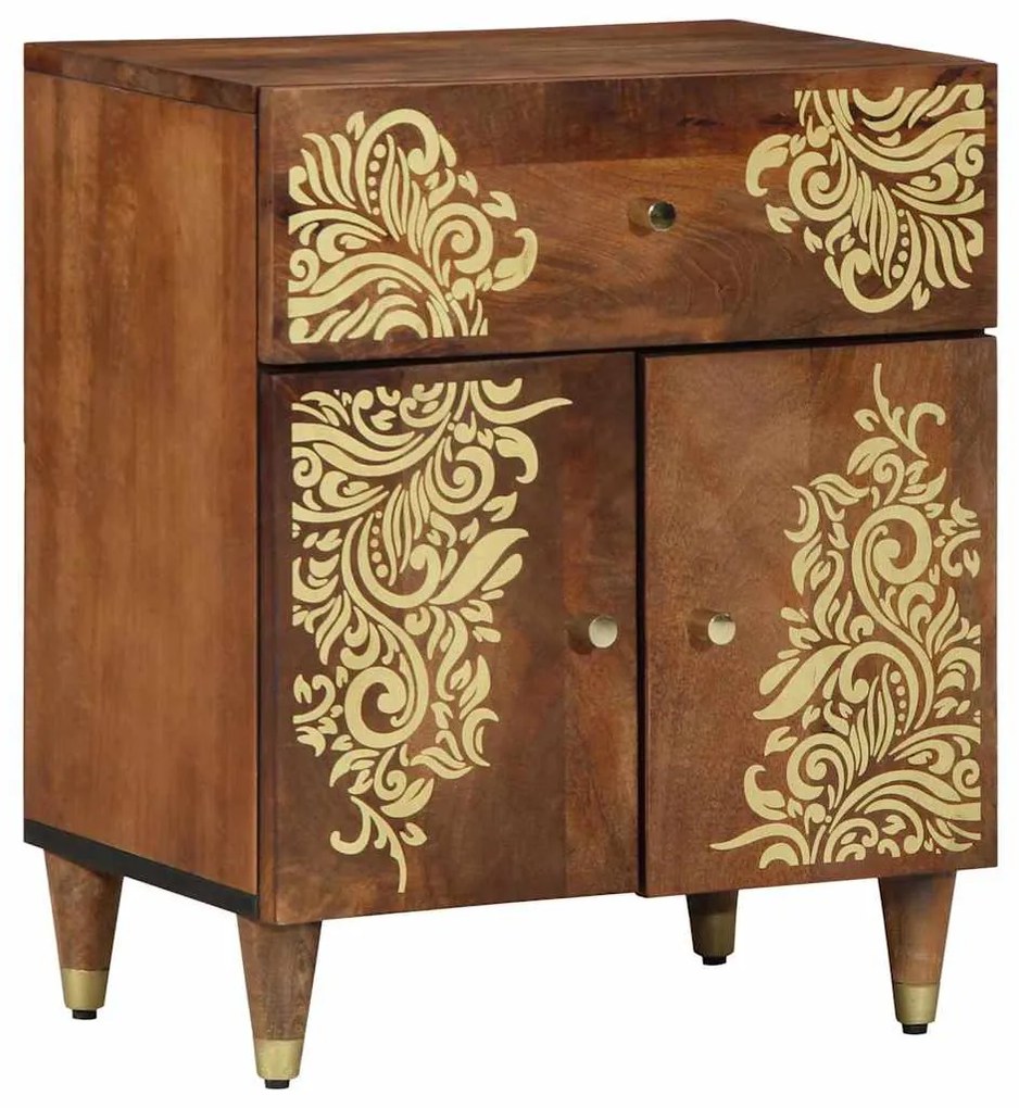 Gabinete de Cabeceira 50x33x60 cm Madeira de Mangueira