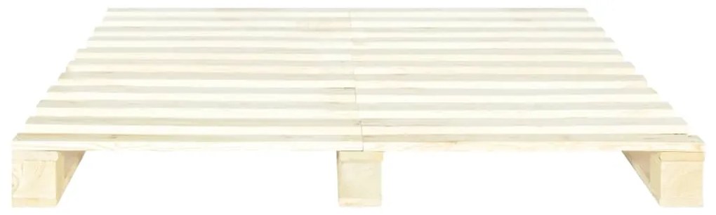 Estrutura de cama em paletes pinho maciço 180x200 cm