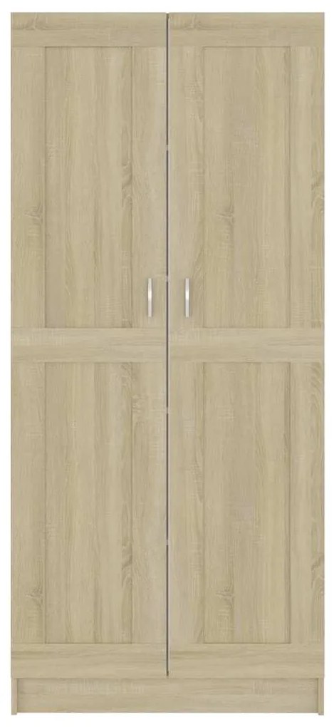Estante 82,5x30,5x185,5 cm derivados de madeira carvalho sonoma