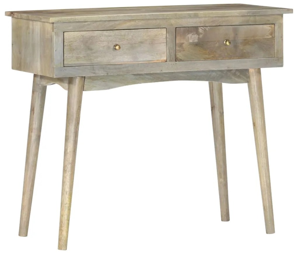 vidaXL Mesa consola 90x40x78 cm madeira de mangueira maciça