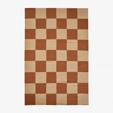 Alfombra Retangular Em Lã E Algodão Bamako 300 X 200 Cm - Sklum