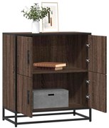 vidaXL Aparador 68x35x76 cm deriv. de madeira carvalho castanho