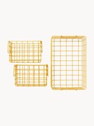 Cestos em metal The Baskets, conjunto de 3