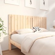 vidaXL Cabeceira de cama 165,5x4x100 cm madeira de pinho maciça