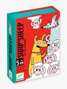 Jogo de cartas Swip'Sheep, da DJECO vermelho