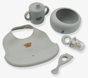 Mileah conjunto de refeição em silicone Liewood  azul-céu