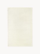 Tapete em lã artesanal de pelo curto Jadie