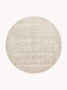 Tapete redondo artesanal em viscose Jane