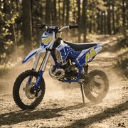 MINI MOTO Crianças MINICROSS gasolina 50cc 9cv Roan 50K 14/12" arranque a pedal Azul