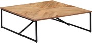 vidaXL Mesa de centro 110x110x36 cm madeira de acácia maciça
