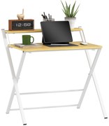 Secretária de Canto – Modelo Västerås – 86x66x82 – Moderna – Branco