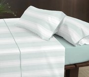 Cama 180x200+30 cm - Jogo de lençóis - Tecido 100% algodão percal 200 fios - Coelima