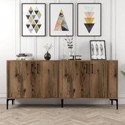 Console Kiev – Walnut – 180x78x35 cm