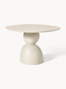 Mesa de jantar redonda com design orgânico Sahra, vários tamanhos