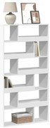 vidaXL Estante 100x33x187,5 cm derivados de madeira branco