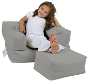 Puff de Jardim Kids Single Seat Pouffe – Fumo – 65x50x40 cm | Tribo Ho