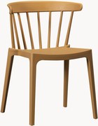 Cadeiras de jantar de jardim empilháveis Bliss, conjunto de 2