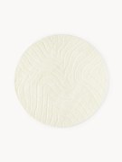 Tapete redondo em lã artesanal Aaron