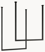 Suporte para toalhas em metal Tensi, conjunto de 2