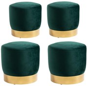 Pack 4 Bancos Tassel - Verde