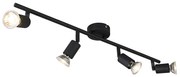 LED Foco Inteligente Preto Inclinável com Wifi GU10 - Jeany Moderno