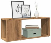 vidaXL Móvel de TV 80x24x32cm derivados de madeira carvalho artisiano