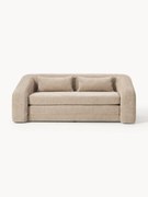 Sofá-cama em teddy-bouclé Eliot (2 lugares)