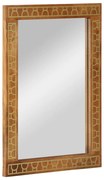 vidaXL Espelho de casa de banho 50x70x2,5 cm mangueira maciça e vidro