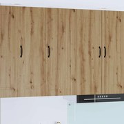 vidaXL Armário de Cozinha Carvalho Artesanal 40 x 31 x 100 cm