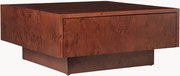Mesa de centro em madeira Burl