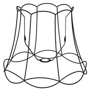 Abajur de Metal Preto 45/36 - Granny Frame
