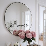 Autocolante para espelho S20 – Hi, beautiful