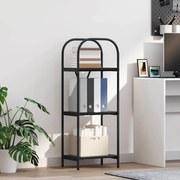 vidaXL Estante Carvalho Preto 40 x 30 x 109 cm Madeira processada