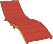 vidaXL Almofadão para espreguiçadeira 200x60x4cm mesclado tecido