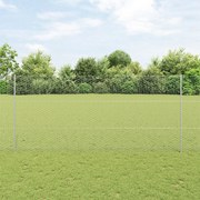 Postes de Cerca da vidaXL 22 pcs U-Channel 140 cm Aço Galvanizado, Cer