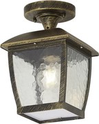 Plafond Clássico Dourado Antigo IP44 - Leuven