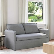 vidaXL Sofá Cinzento-claro 156 x 82 x 85 cm tecido